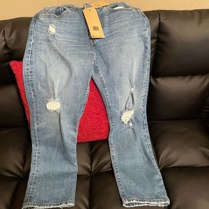 Levi 501 Original High Rise Straight Leg Cropped Jeans!
